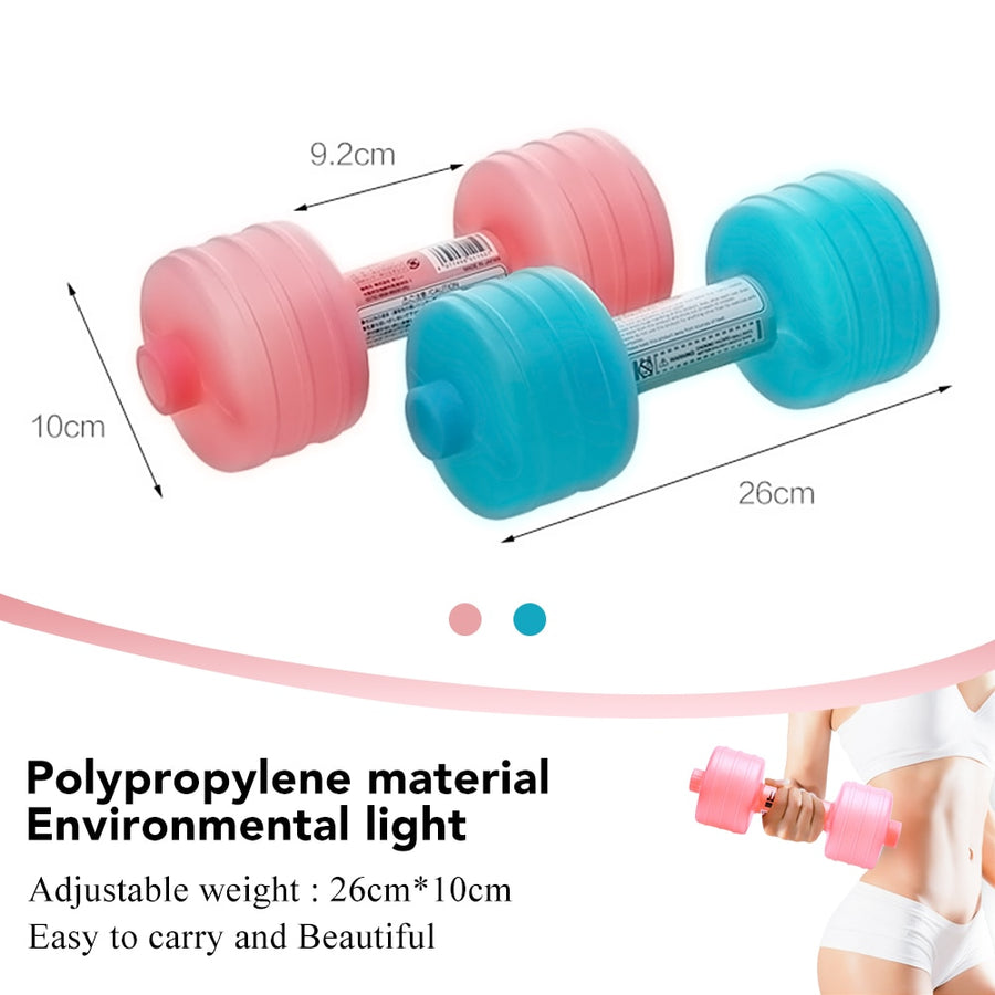 1pcs 1kg Injection Water Dumbbells for workout